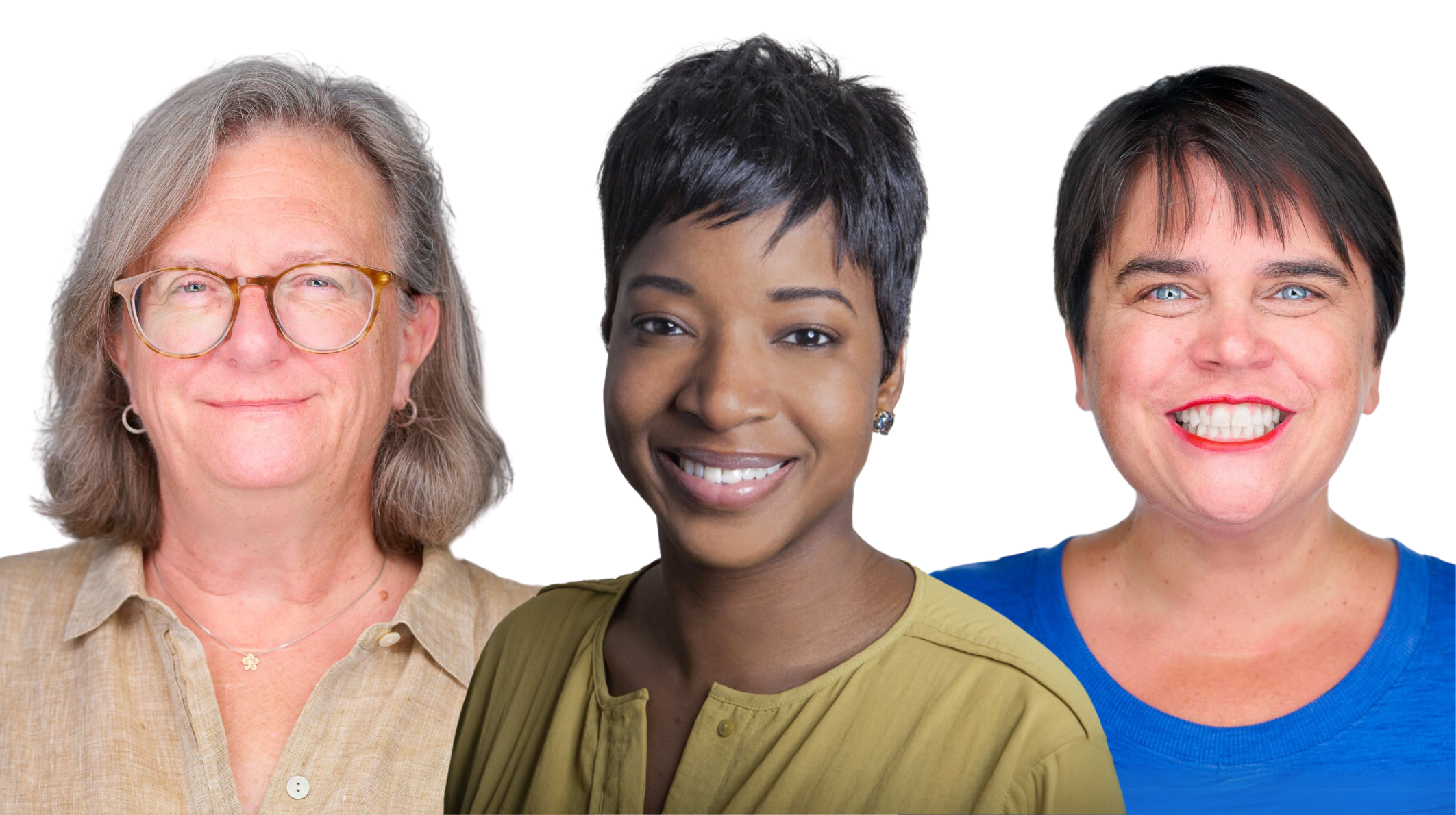 Three headshots of CHOIR grantees